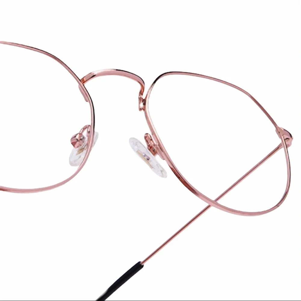 DIFF James Blue Light Glasses Gold or Rose Gold Frame Blue Light Blocking Lens